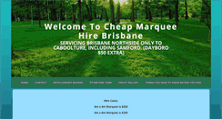 Desktop Screenshot of cheapmarqueehire.net